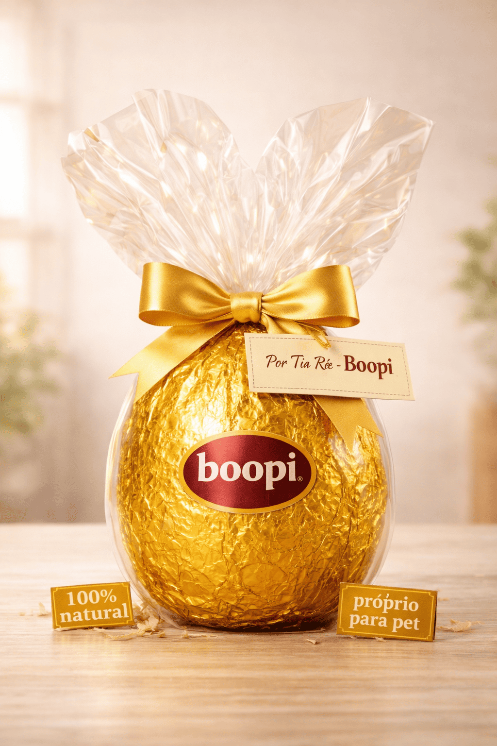 Ovo de Páscoa Boopi: O Mastigável Interativo para Cães e Pets